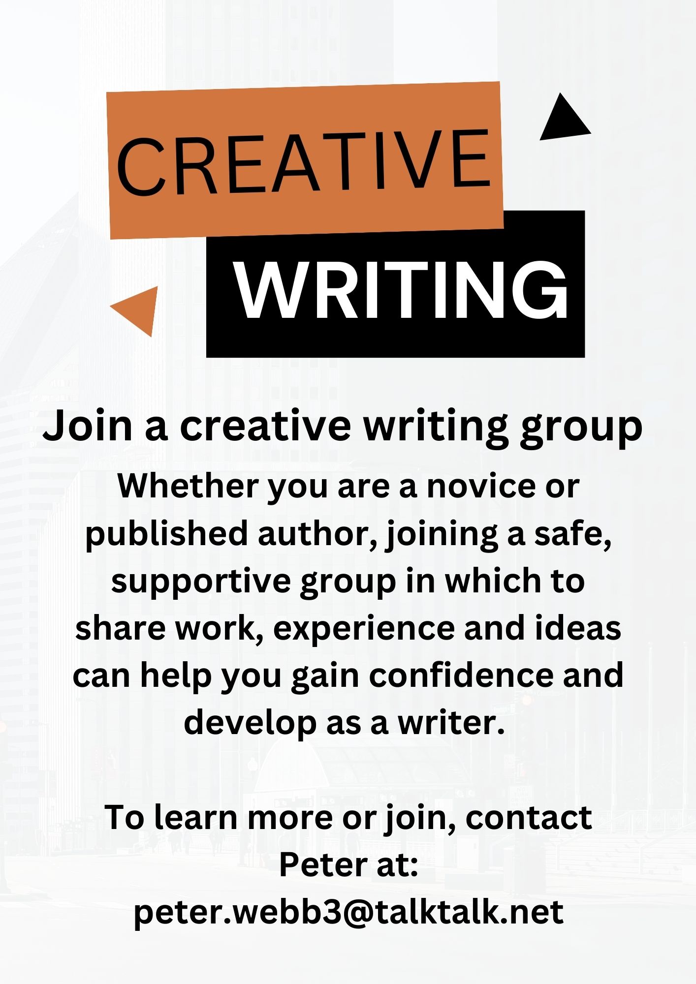 Creative writing group Herne Bay